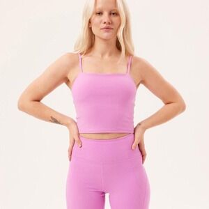 Girlfriend Collective Snapdragon Cami Women's Size Medium Devon Compressive Pink